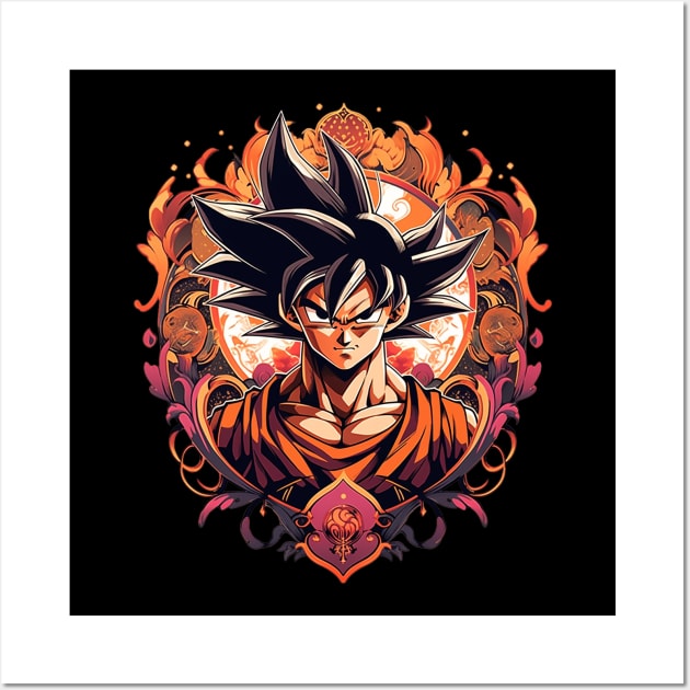 goku Wall Art by pokermoment